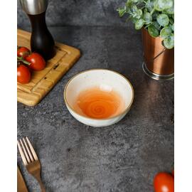 Салатник 360 мл 12,8*5,5 см оранжевый фарфор "The Sun Eco" P.L. Proff Cuisine [6]