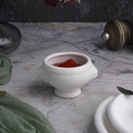 Соусник  50 мл Горшочек d 6,8 см круглый белый фарфор P.L. Proff Cuisine [6]