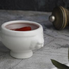 Соусник  50 мл Горшочек d 6,8 см круглый белый фарфор P.L. Proff Cuisine [6]