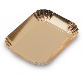 Подложка золотая 9,5*5 см, картон, 100 шт