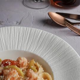 Тарелка глубокая 250 мл d 23 см h5,5 см Frost White Moon P.L. Proff Cuisine [4]