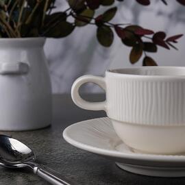 Кофейная пара 115 мл d 7 см h5 см Neo Silk Stackable Noble [6]