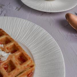 Тарелка d 23 см h2,7 см Frost White Moon P.L. Proff Cuisine [4]