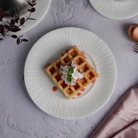 Тарелка d 23 см h2,7 см Frost White Moon P.L. Proff Cuisine [4]