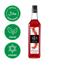 Сироп Клубника Дикая 1л 1883 Maison Routin NEW