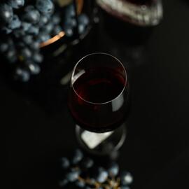 Бокал для вина 350 мл хр. стекло Cafe "Edelita" h20,5 см P.L. - BarWare [6]