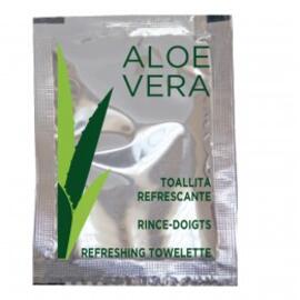 Гигиенические салфетки влажные Aloe Vera, 6*8 см, PET, 500 шт