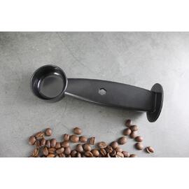 Ложка для дозирования и трамбовки с темпером 25 мл 4,5*16 см черная пластик Barbossa