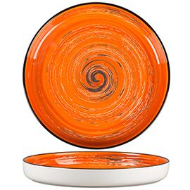 Тарелка с бортом d 23 см h3 см Texture Orange Circular P.L. Proff Cuisine [6]