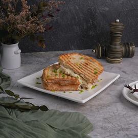 Тарелка 20*20 см h2,4 см квадратная белая фарфор NEW P.L. Proff Cuisine [4]