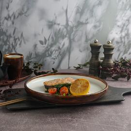 Тарелка с бортом d 25,5 см h3,2 см Proper Panasia P.L. Proff Cuisine [6]