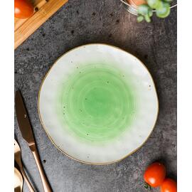 Тарелка d 21 см зеленая фарфор "The Sun Eco" P.L. Proff Cuisine [6]