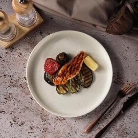 Тарелка с бортом d 27 см h3 см Elephant Ivory P.L. Proff Cuisine [1]