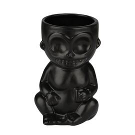 Бокал стакан для коктейля 500 мл "Тики" d 8,8 см h14,9 см черный керамика B'Guys P.L.- Barbossa