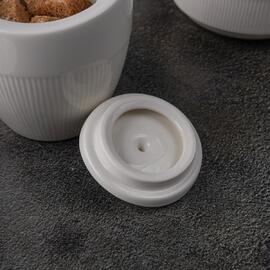 Сахарница 260 мл с крышкой d 8,5 см h9 см Neo Silk Noble [1]