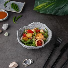 Салатник 290 мл 17*14 см h6,5 см Stone Crush Untouched Taiga P.L. Proff Cuisine [1]