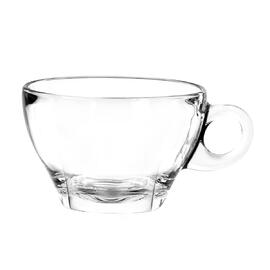 Чашка 260 мл кофейная "Latte Caffe Premio" стекло Ocean [6]