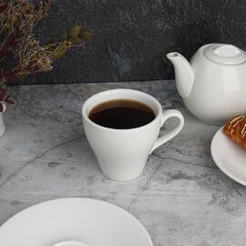 Чайная пара 275 мл белая d 9 см h9 см фарфор P.L. Proff Cuisine [4]