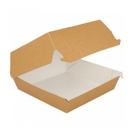 Коробка для бургера 17,5*18*7,5 см, натуральный 50 шт/уп, картон, Garcia de PouИспания