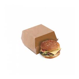 Коробка для бургера 14*12,5*5,5 см, натуральный 50 шт/уп, картон, Garcia de PouИспания