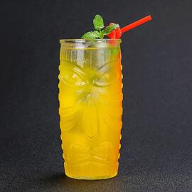 Бокал стакан для коктейля 600 мл "Тики" d 8,5/7,5 см h17 см прозрачный стекло P.L.- Barbossa