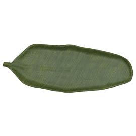 Блюдо 64,5*24*3,5 см овальное Лист Green Banana Leaf пластик меламин P.L. Proff Cuisine