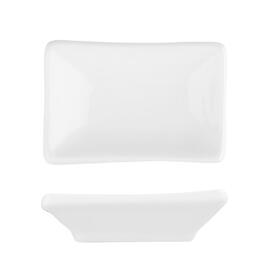 Соусник  20 мл 7,2*4,8 см h1,8 см прямоуг. белый фарфор P.L. Proff Cuisine [6]