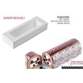 Форма кондитерская Silikomart INSERT BUCHE/1 22*6 см, h 5 см, силикон, Италия