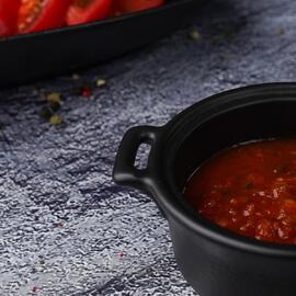 Соусник 125 мл 10,7*8,5 см h4 см Smooth Black Raw Stellar P.L. Proff Cuisine [6]