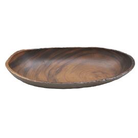 Салатник 43*24*7,5 см овальный African Wood пластик меламин P.L. Proff Cuisine