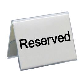 Табличка "Reserved" 5*4 см, пластик, P.L. Proff Cuisine