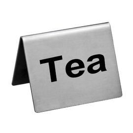 Табличка "Tea" 5*4 см, сталь, P.L. Proff Cuisine