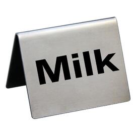 Табличка "Milk" 5*4 см, сталь, P.L. Proff Cuisine