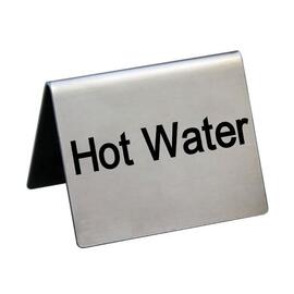 Табличка "Hot Water" 5*4 см, сталь, P.L. Proff Cuisine