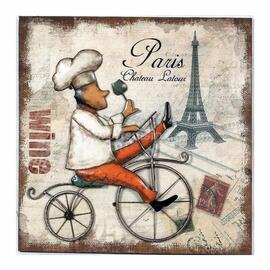Картина "Paris" 50*50*4,5 см, P.L. Proff Cuisine