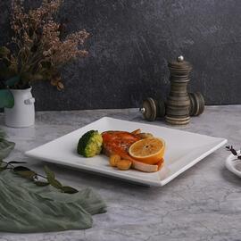 Тарелка 25*25 см h2,6 см квадратная белая фарфор NEW P.L. Proff Cuisine [3]