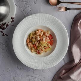 Тарелка глубокая 420 мл d 28 см h6,3 см Frost White Moon P.L. Proff Cuisine [3]