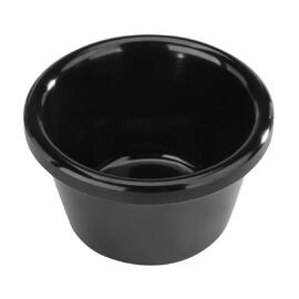 Соусник 50 мл d 5,9 см h3,6 см круглый пластик черный P.L. Proff Cuisine