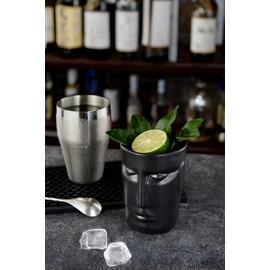 Бокал стакан для коктейля 550 мл "Тики" d 9 см h12,7 см черный керамика B'Guys P.L.- Barbossa