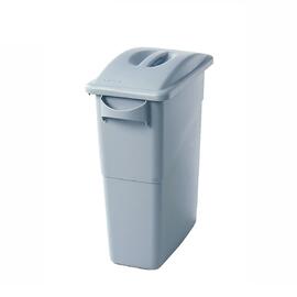 Бак контейнер для мусора 60 л 50*26 см h69 см серый узкий P.L.-BARBOSSA