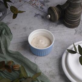 Соусник  80 мл 6,5 см Рамекин круглый голубой фарфор P.L. Proff Cuisine [10]