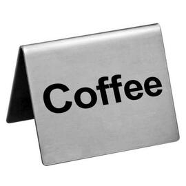 Табличка "Coffee" 5*4 см, сталь, P.L. Proff Cuisine
