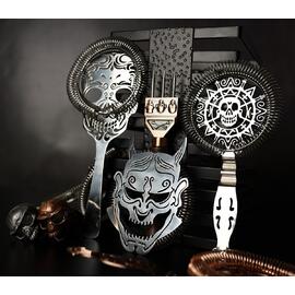 Стрейнер барный нерж. 19,3 см d 10,3 см Череп Luxury Skull P.L.- Barbossa