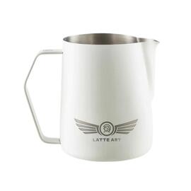 Питчер молочник 600 мл h11 см RACER PITCHER LATTE ART белый матовый нерж. ZeroHero