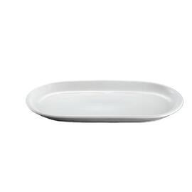 Блюдо овальное 22,5*12,3 см h2,1 см для подачи белое фарфор NEW P.L. Proff Cuisine [10]