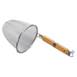 Сито 13,8 см стрейнер дуршлаг для лапши h14 см l 35,5 см нерж. с дерев. ручкой P.L. Proff Cuisine
