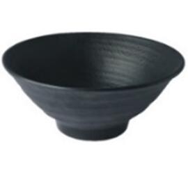 Cалатник 1400 мл миска для лапши d 24,8 см пластик меламин Black Finish P.L. Proff Cuisine