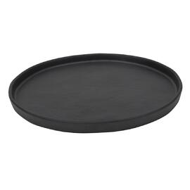 Тарелка с бортом 27*2,3 см Black Finish пластик меламин P.L. Proff Cuisine