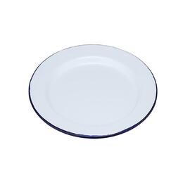 Тарелка d 25 см h2,3 см Blue Rim эмалированая сталь SUNNEX [1]