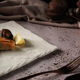 Блюдо прямоугольное 34*24*1 см Elephant Ivory P.L. Proff Cuisine [3]